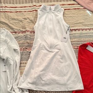 ALO Yoga Women's White Mini Dress